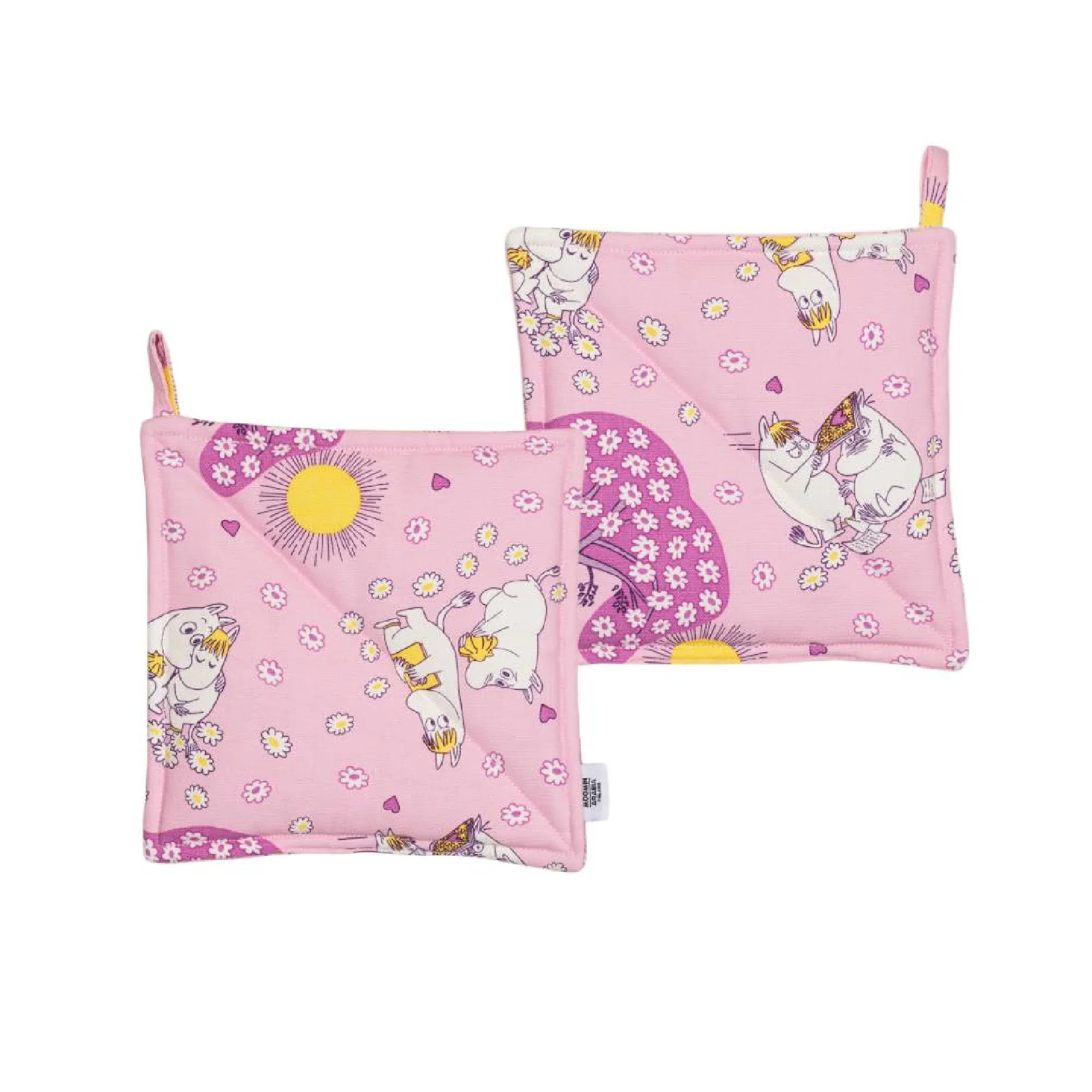 Moomin Sweethearts Pot Holder 2 pcs